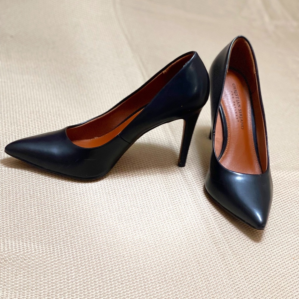 Christian Siriano Black Stilettos Shoes size 8